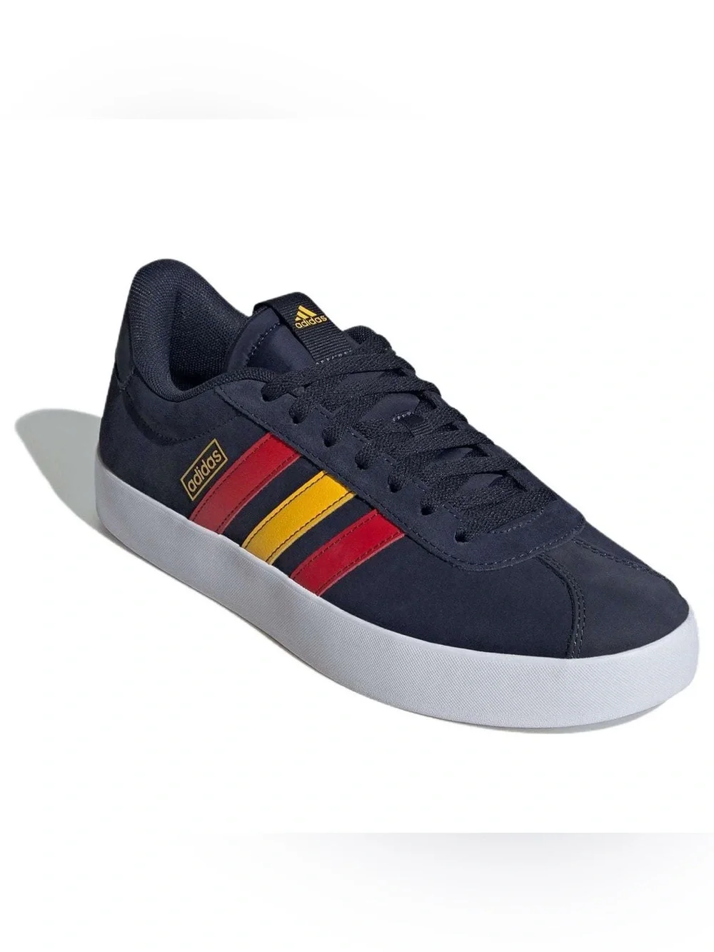 NWT Adidas Mens Vl Court 3.0 in Legend Ink Better Scarlet size 7.5 Skateboarding